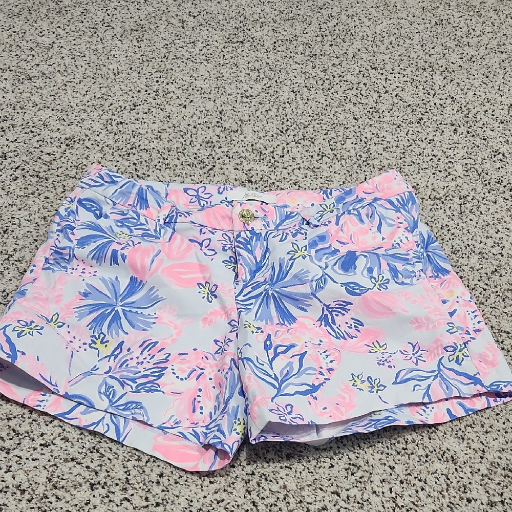 Like New Floral Print Women's Shorts